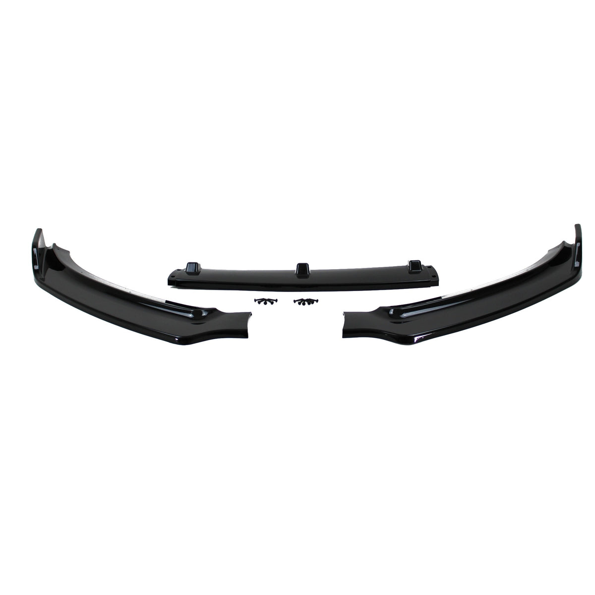 JOM Lèvre de Pare-choc Avant pour Audi A4 B8 8K Facelift 2011-2015 Noir Brillant Sport Look
