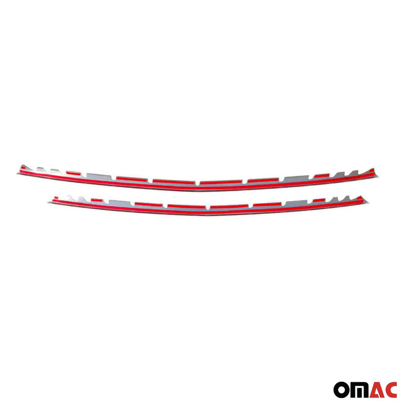 Moulure de Grille de Calandre pour Mercedes W447 Classe V 2014-2025 Chromé 2Pcs