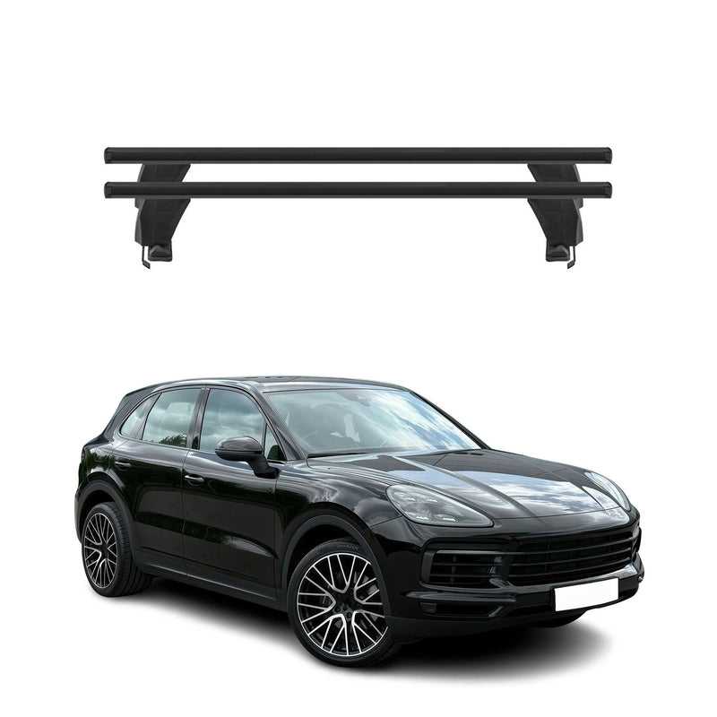 Menabo Barres De Toit Transversales pour Porsche Cayenne PO536 2017-2025 Alu
