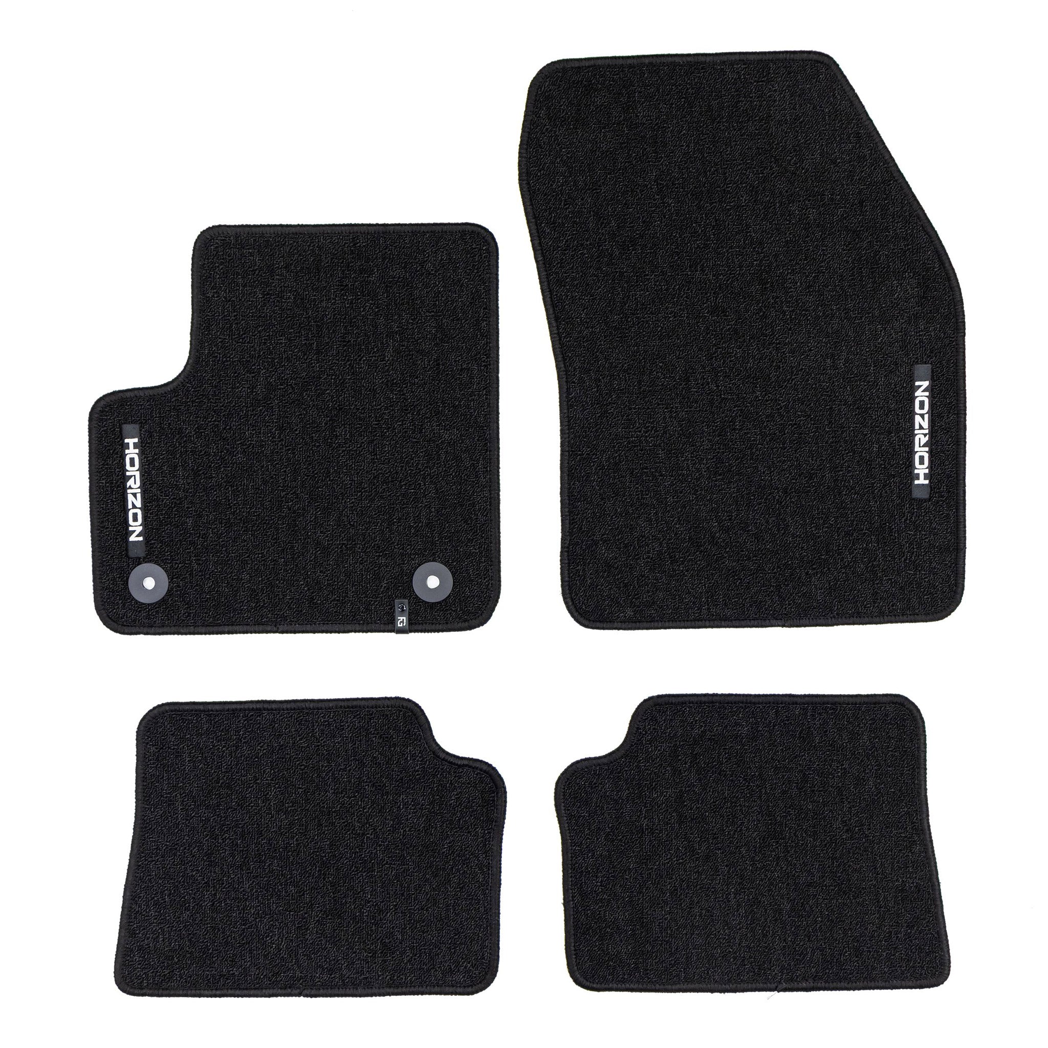 Tapis de Sol de Voiture pour Fiat 600e 2023-2026 Velours solide et durable 4Pcs
