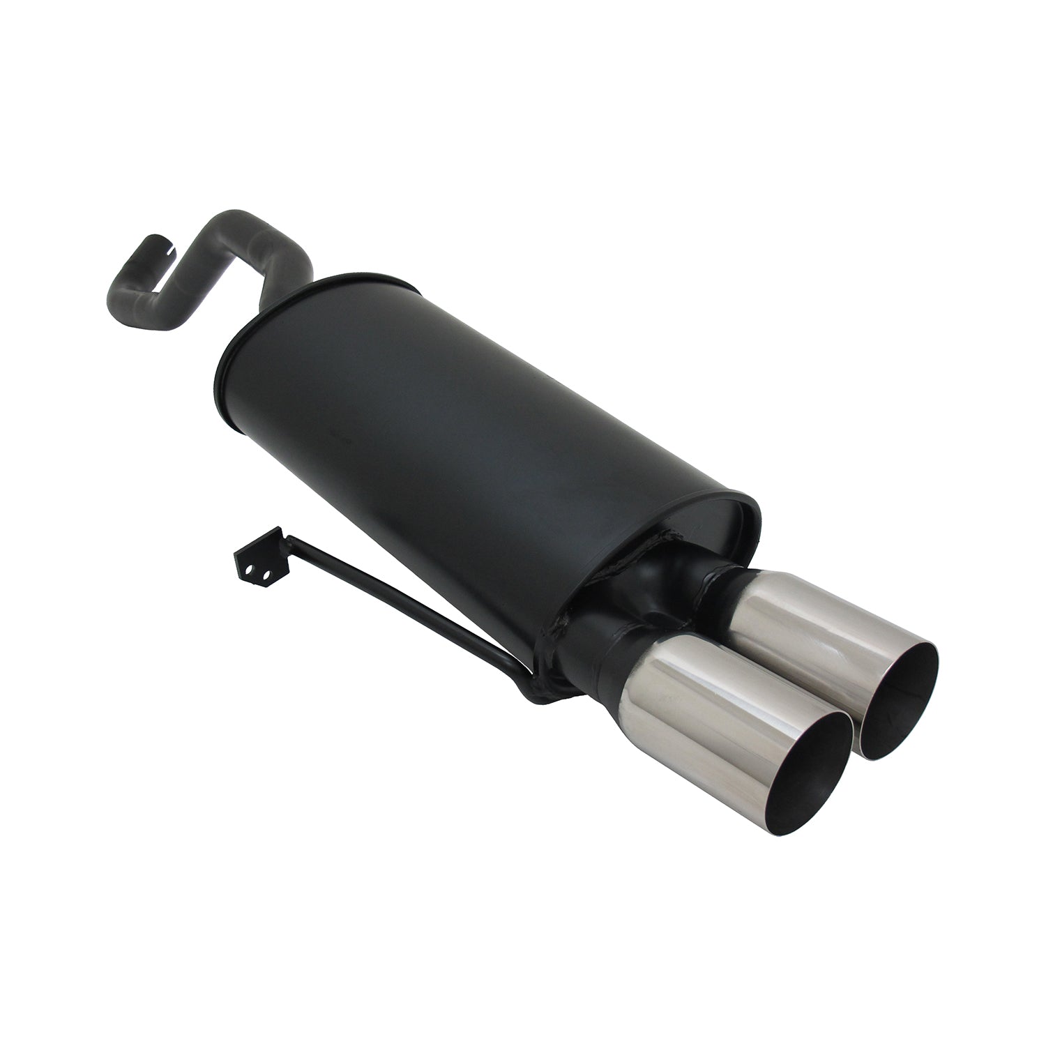 Échappement arrière sport Novus pour Renault Clio 3 2x76mm RL-Design avec ABE