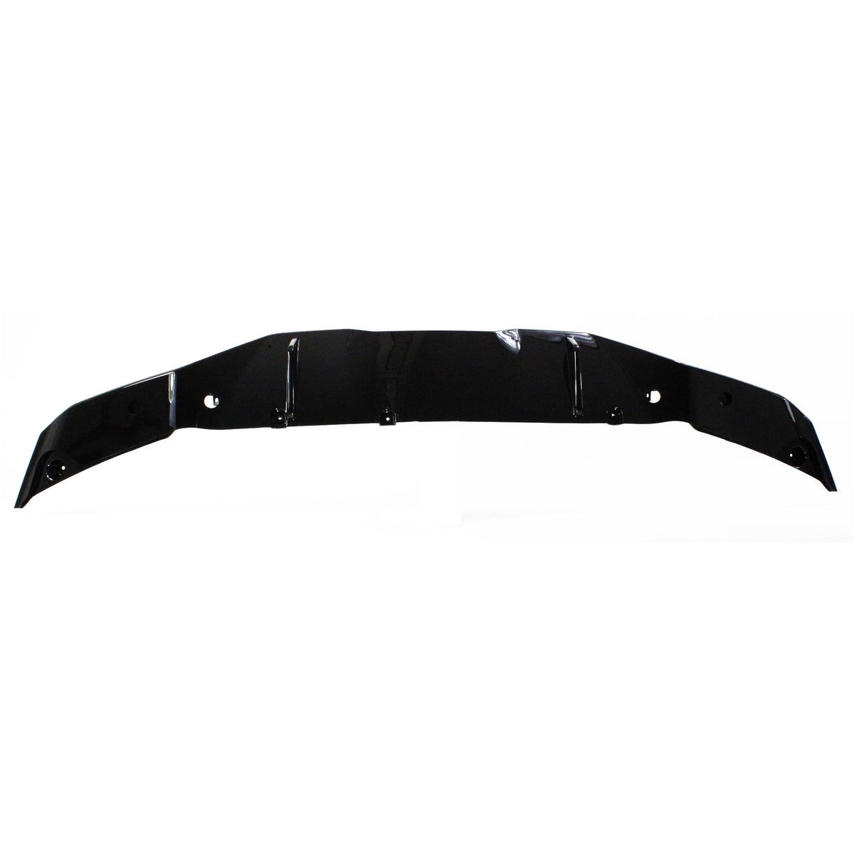 JOM Insert de Pare-choc Arrière pour BMW Série 5 G30/G31 2017-2020 Noir Brillant breite Ausführung