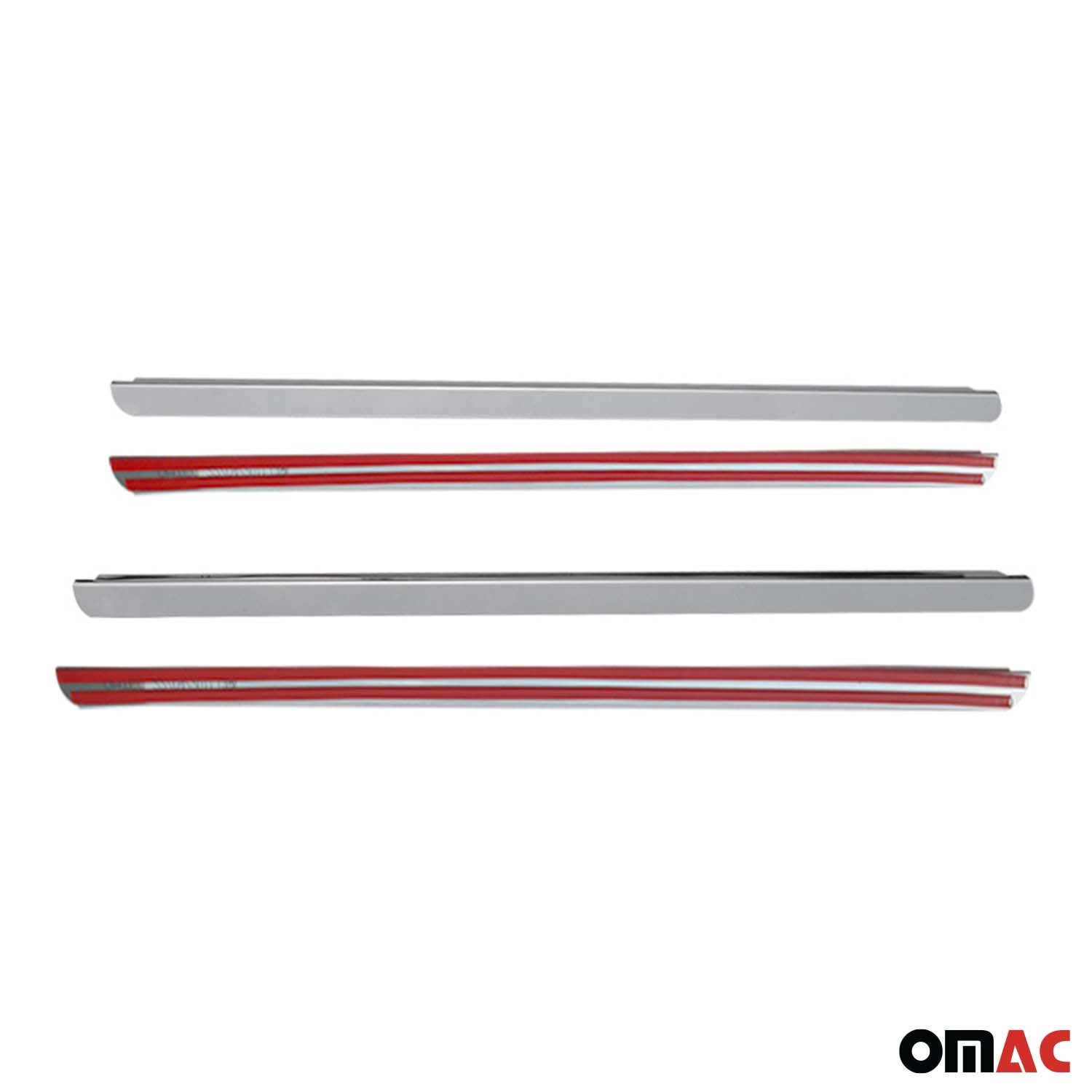 Garniture de Fenêtre pour Dacia Logan Break 2006-2012 Acier Inox 4Pcs