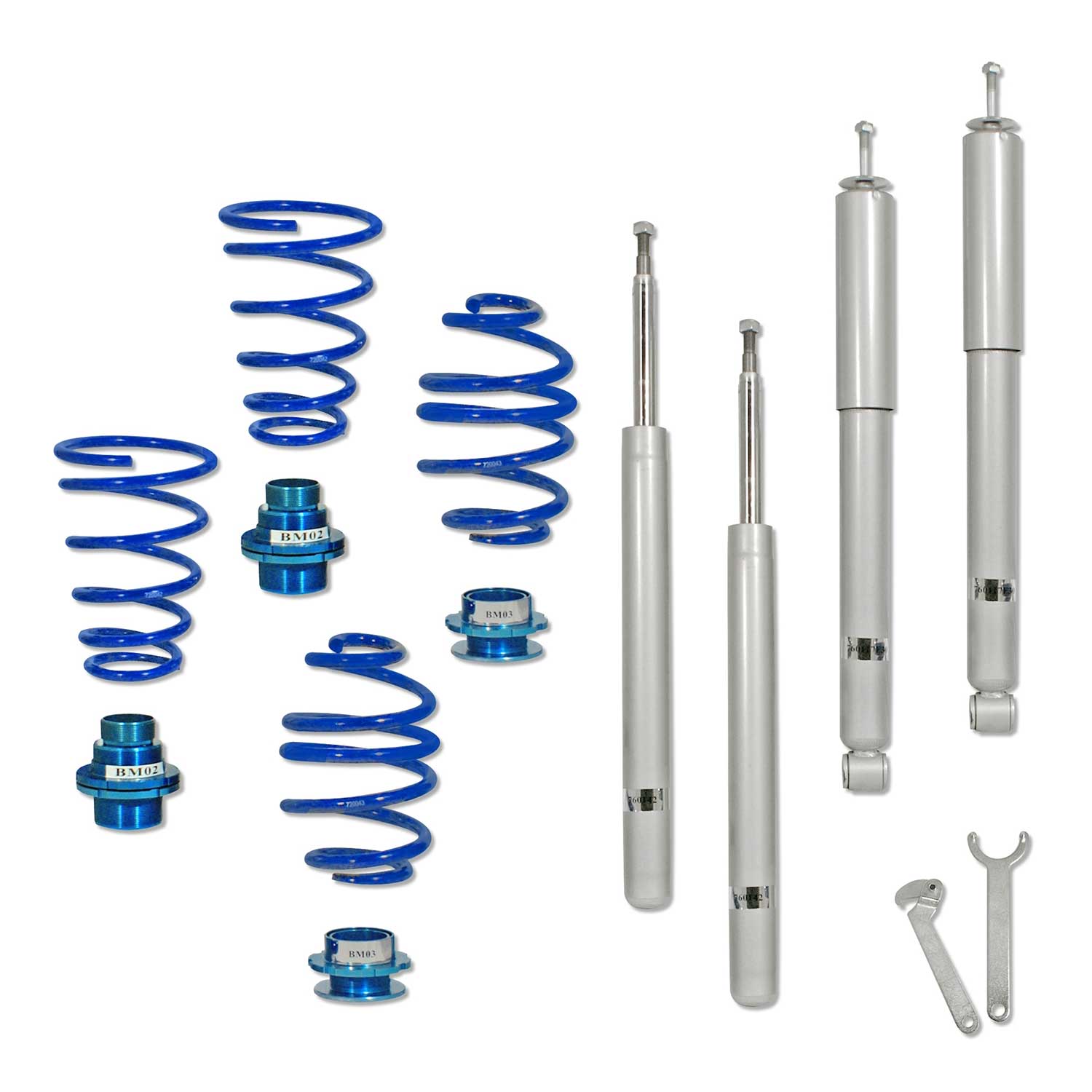 Tuning Kit Suspension + Amortisseurs combiné JOM pour BMW Series 3 E30 1982-1991