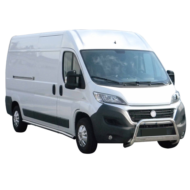 Pare-buffle Avant pour Fiat Ducato 2014-2020 63 mm en Acier Gris