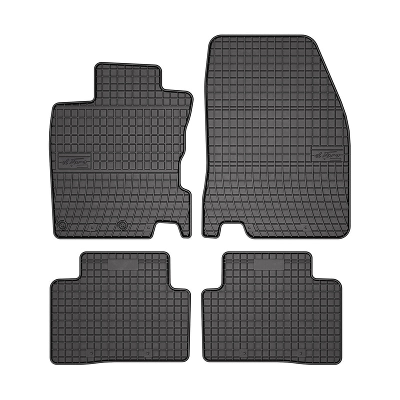 OMAC Tapis de sol pour Nissan Qashqai J11 2014-2021 Noir en caoutchouc