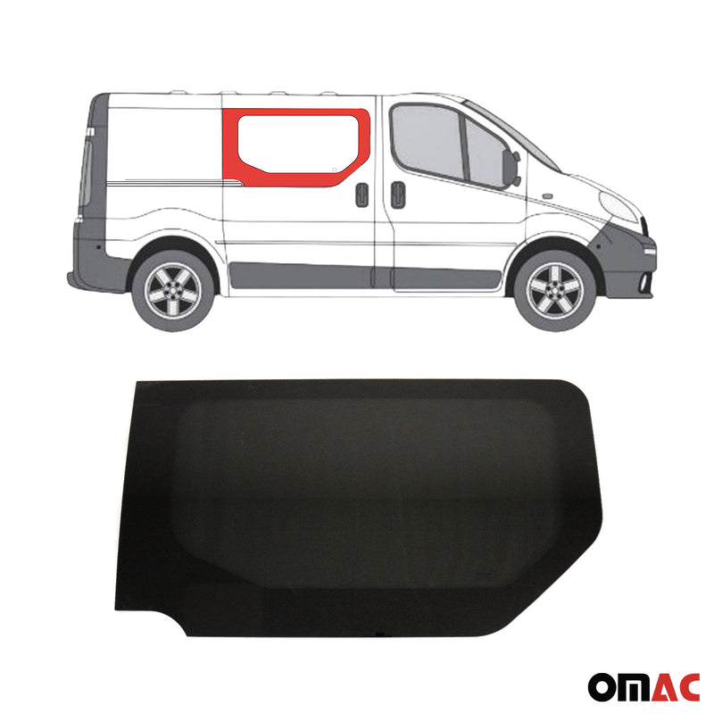 Vitre de Porte pour Renault Trafic 2001-2014 L1 L2 Avant Droit Porte coulissante