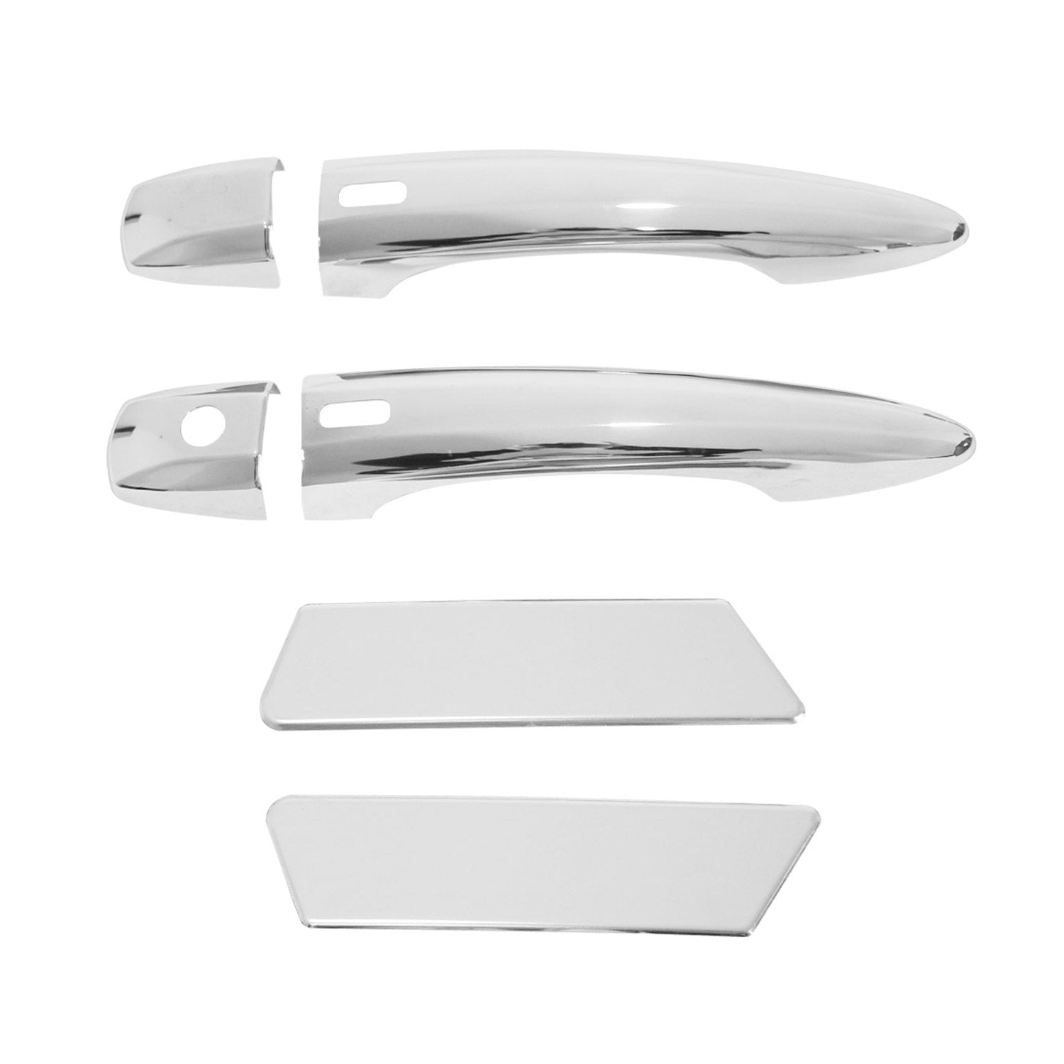 Couverture de poignée de porte pour Nissan Juke 2019-2026 en Acier Inoxy 6 Pcs
