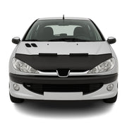 Protège Capot pour Peugeot 206 1998-2009 Masque de voiture vinyle Noir
