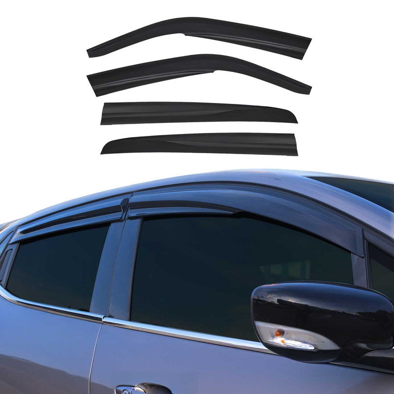 Déflecteurs de Vent pluie d'air pour VW Golf 1997-2005 HB 5 Portes Acryl Noir