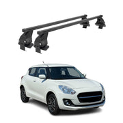 Barres Transversales Menabo pour Suzuki Swift III 2017-2024 Noir
