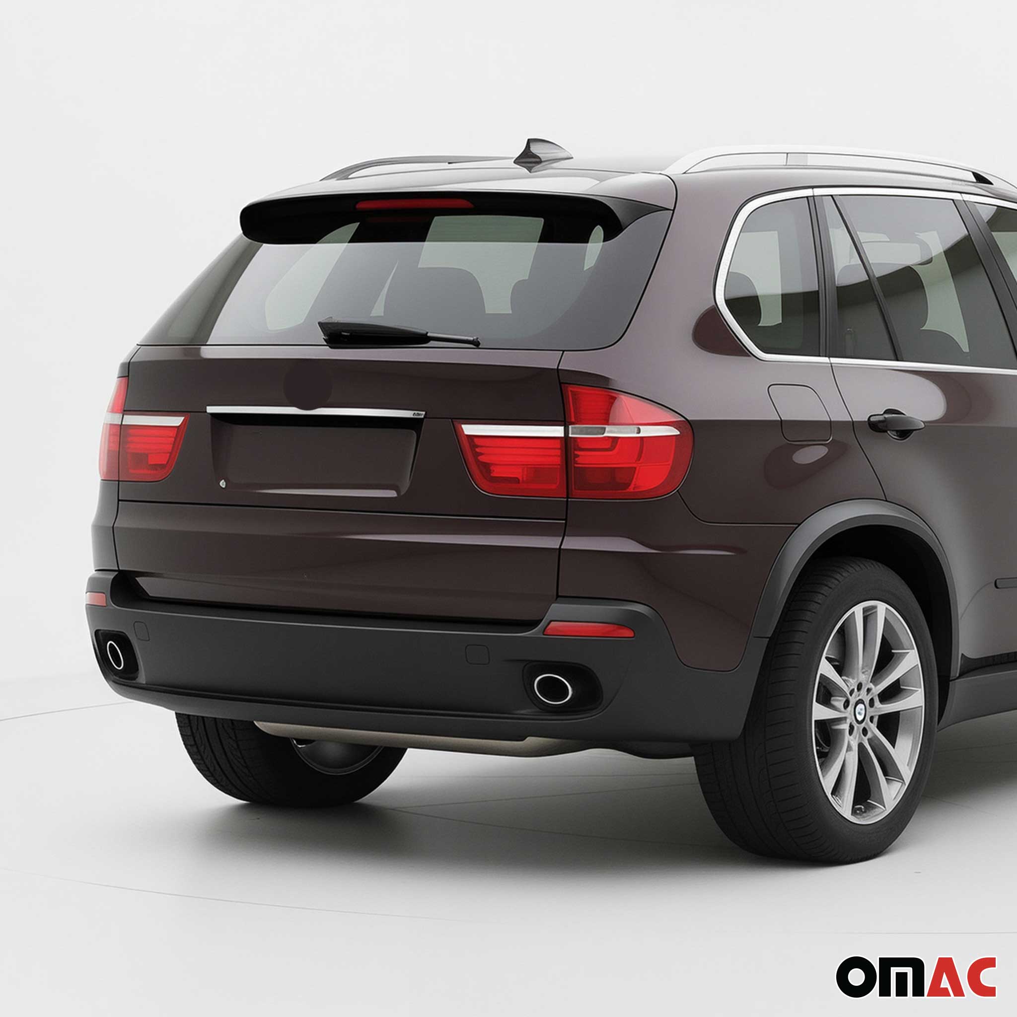 Couvercle de poignée de hayon pour BMW X5 E70 2006-2013 acier inox Chromé