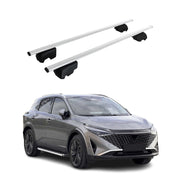 Barres de toit Transversales pour Nissan Qashqai 2021-2023 ABE Gris