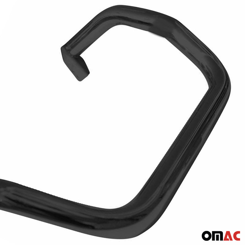 Pare-Buffle Avant Pour Kia Sportage 2008-2010 Acier Inoxydable Noir
