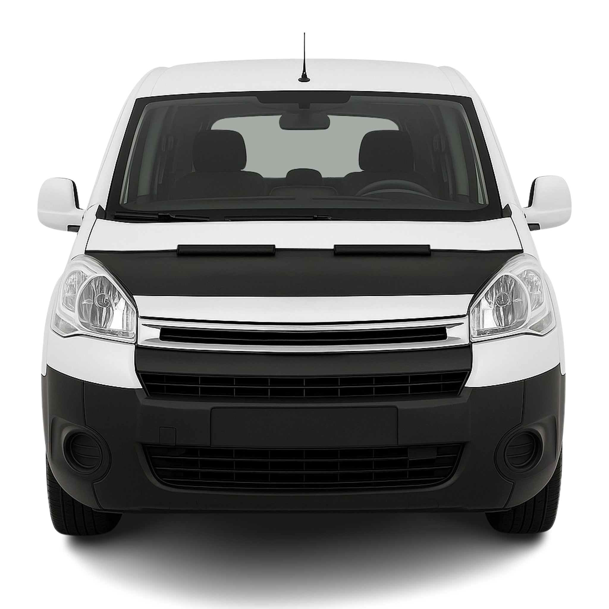 Protège Capot pour Citroen Berlingo 2008-2018 Masque de voiture vinyle Noir
