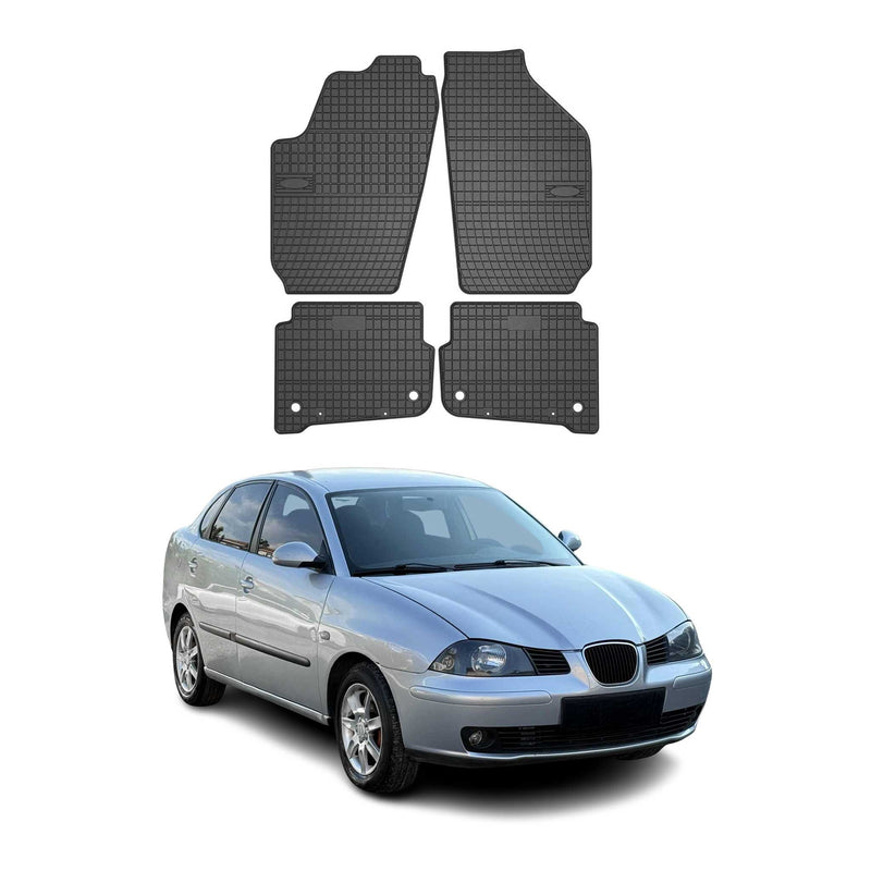 Tapis de Sol pour Seat Cordoba II 2002-2009 OMAC Noir Caoutchouc