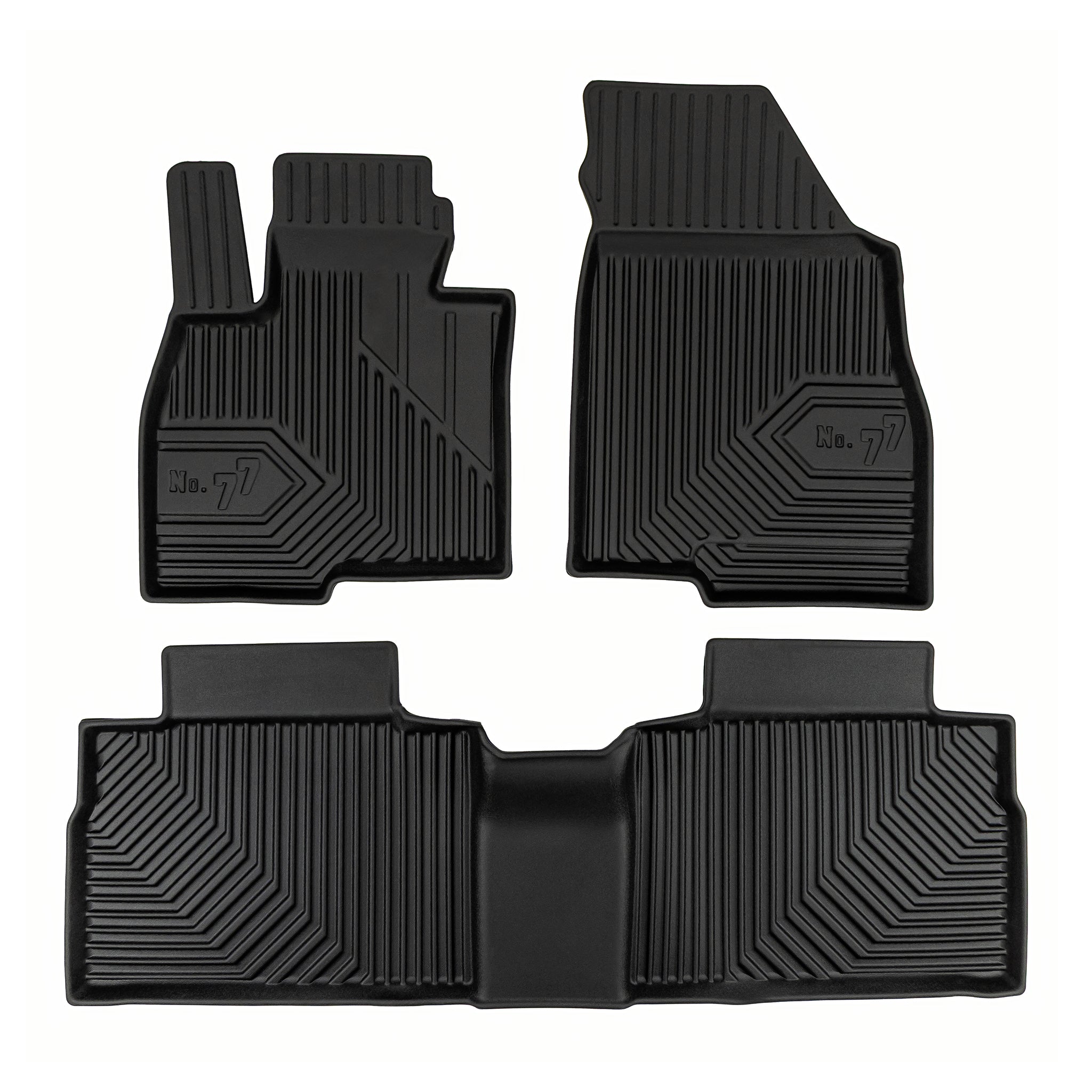 Tapis de Sol de Voiture pour Jaecoo J7 2024-2026 sauf PHEW TPE Imperméable Noir