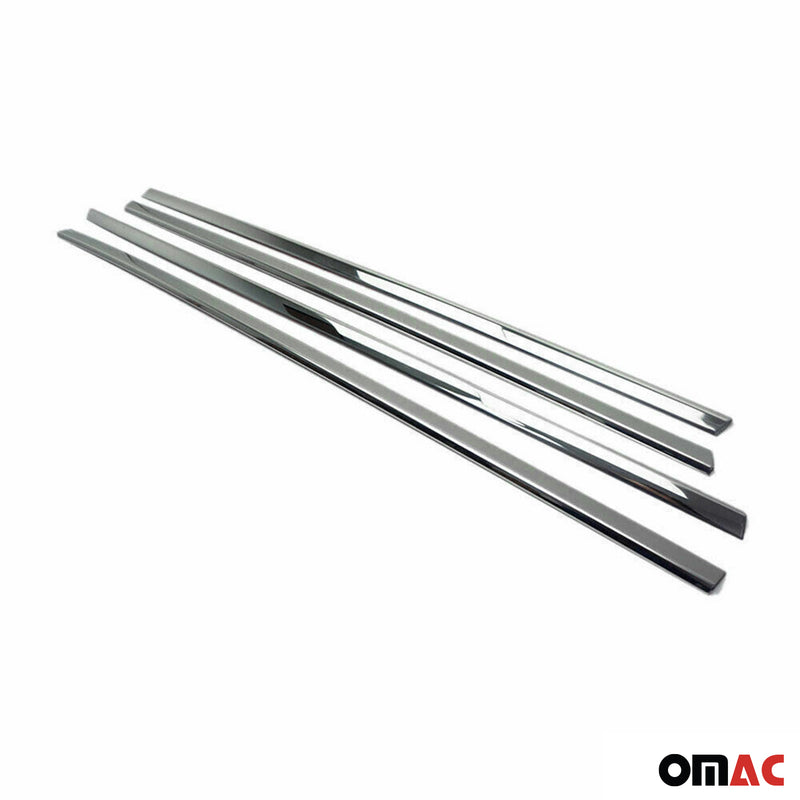 Garniture de Fenêtre pour Fiat Tipo 2015-2025 Berline Acier Inox 4Pcs