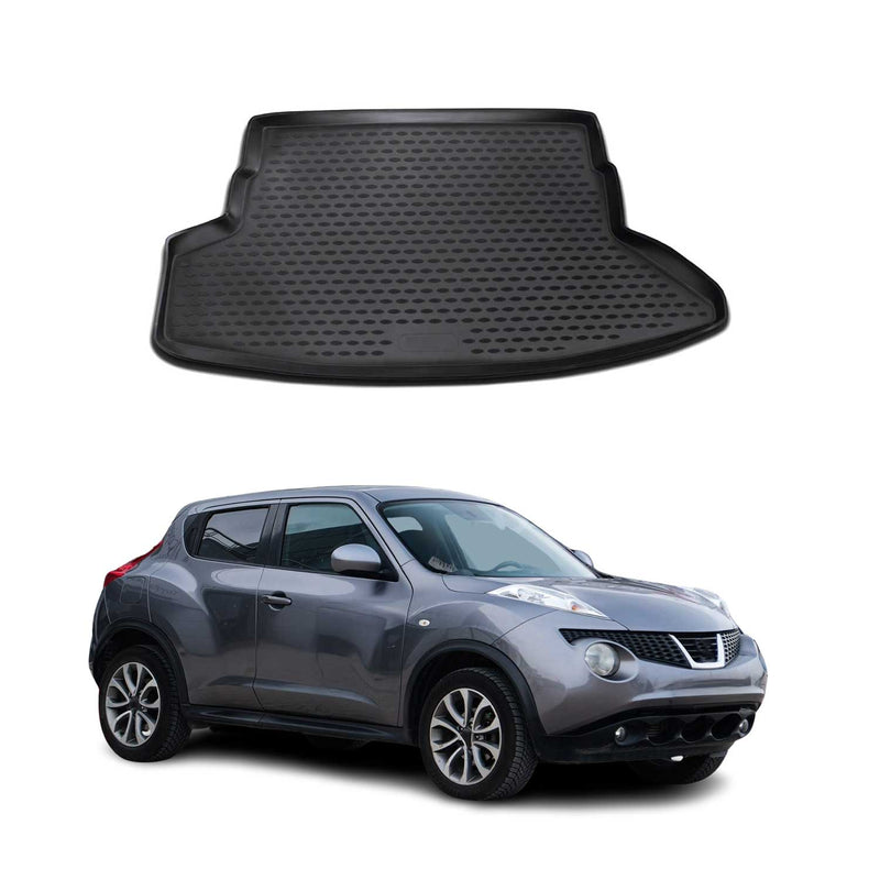 OMAC Tapis de coffre pour Nissan Juke F15 2010-2014 sur mesure en caoutchouc