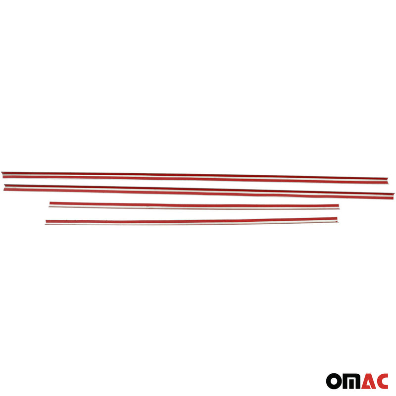 Garniture de Fenêtre pour Land Rover Discovery 2004-2009 Acier Inox 4Pcs