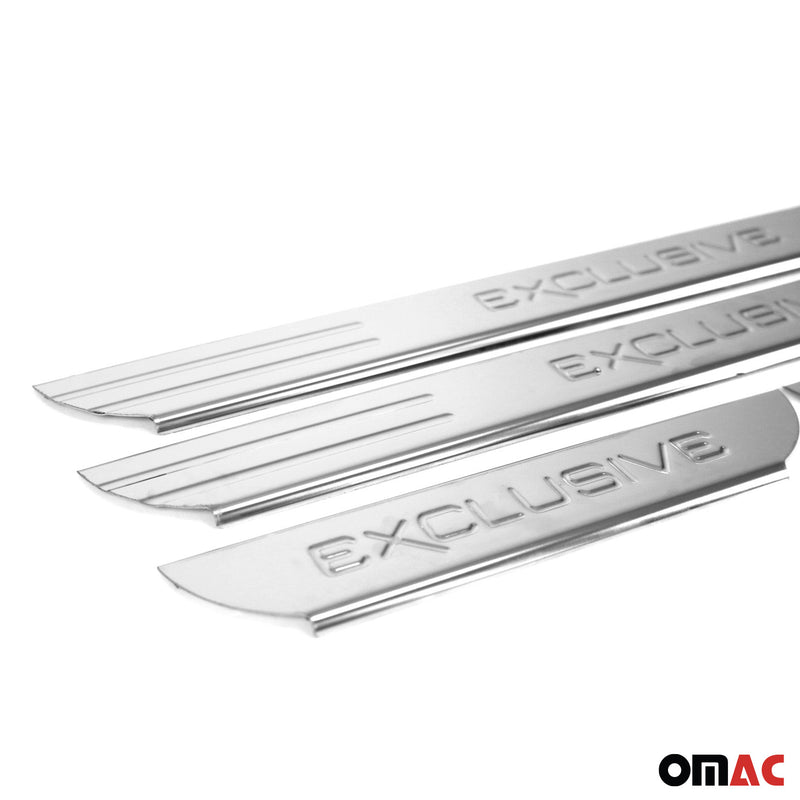 Couverture de Seuil de porte pour Toyota RAV4 2006-2012 inox chromé Exclusive 4x