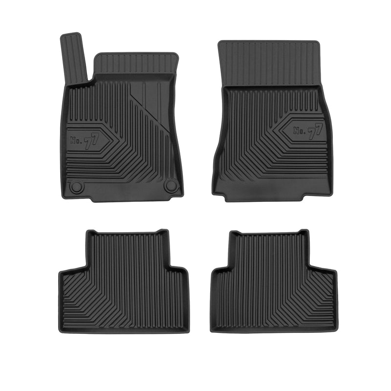 Tapis de Sol de Voiture pour Mercedes-Benz GLB X247 2019-2025 TPE Noir 4Pcs