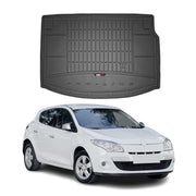 Tapis de Coffre pour Renault Megane 2008-2015 Noir TPE