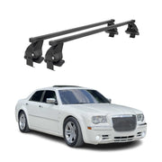 Barres Transversales Menabo pour Chrysler 300C 2005-2014 Noir