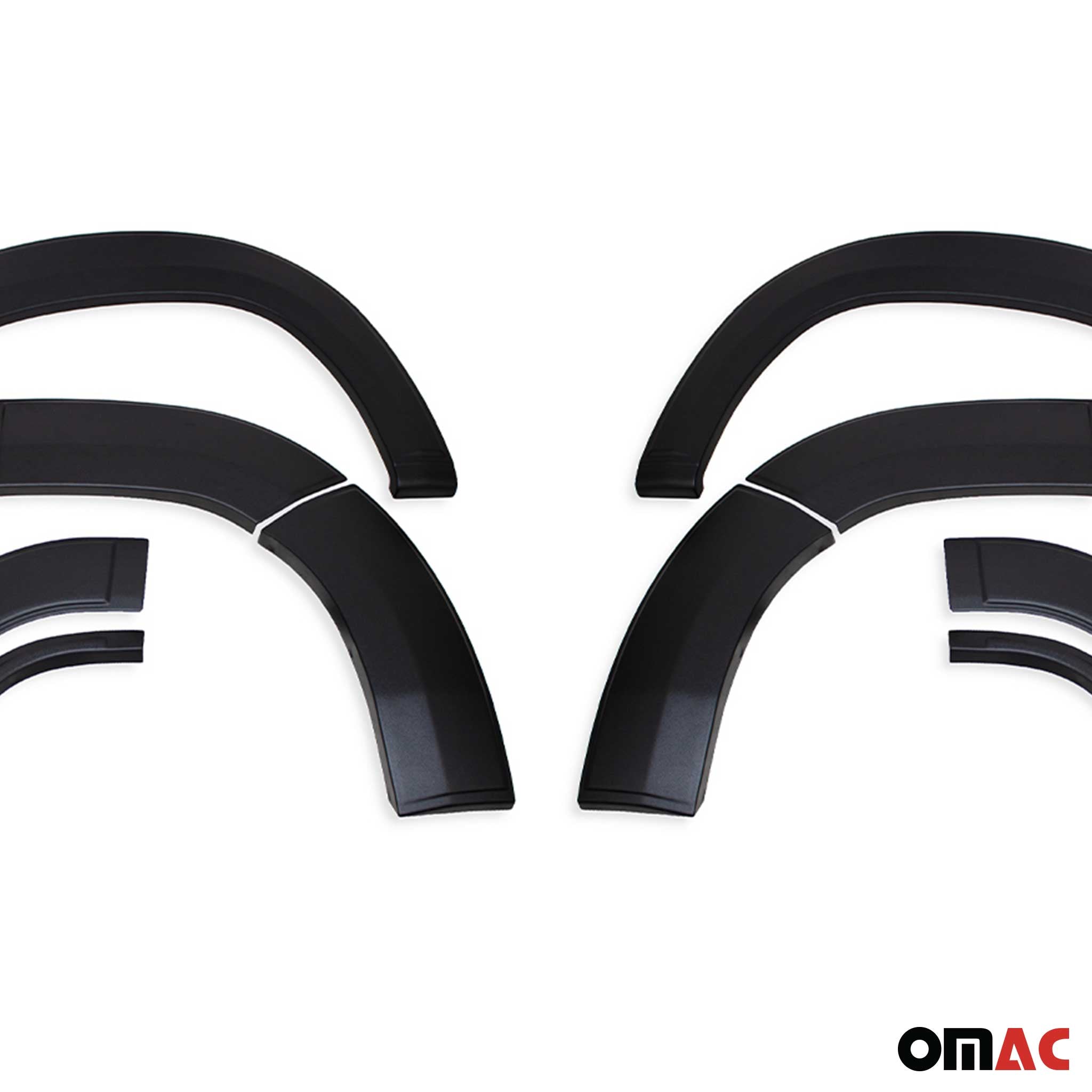 Élargisseurs d'Ailes Arche Pare-Boue pour Fiat Ducato 2014-26 L3 ABS Noir 12Pcs