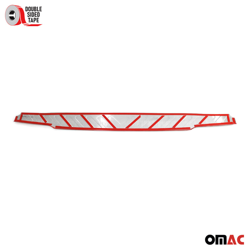 Protection seuil coffre pare-chocs pour Nissan Navara 2016-2025 inox Brossé