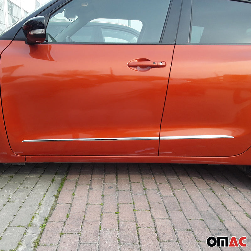 Garniture baguette de porte latérale pour Opel Frontera OV24 2024-2025 inox 4Pcs