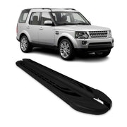 Marchepieds Latéraux pour Land Rover Discovery IV 2009-2018 Aluminium Noir 2Pcs