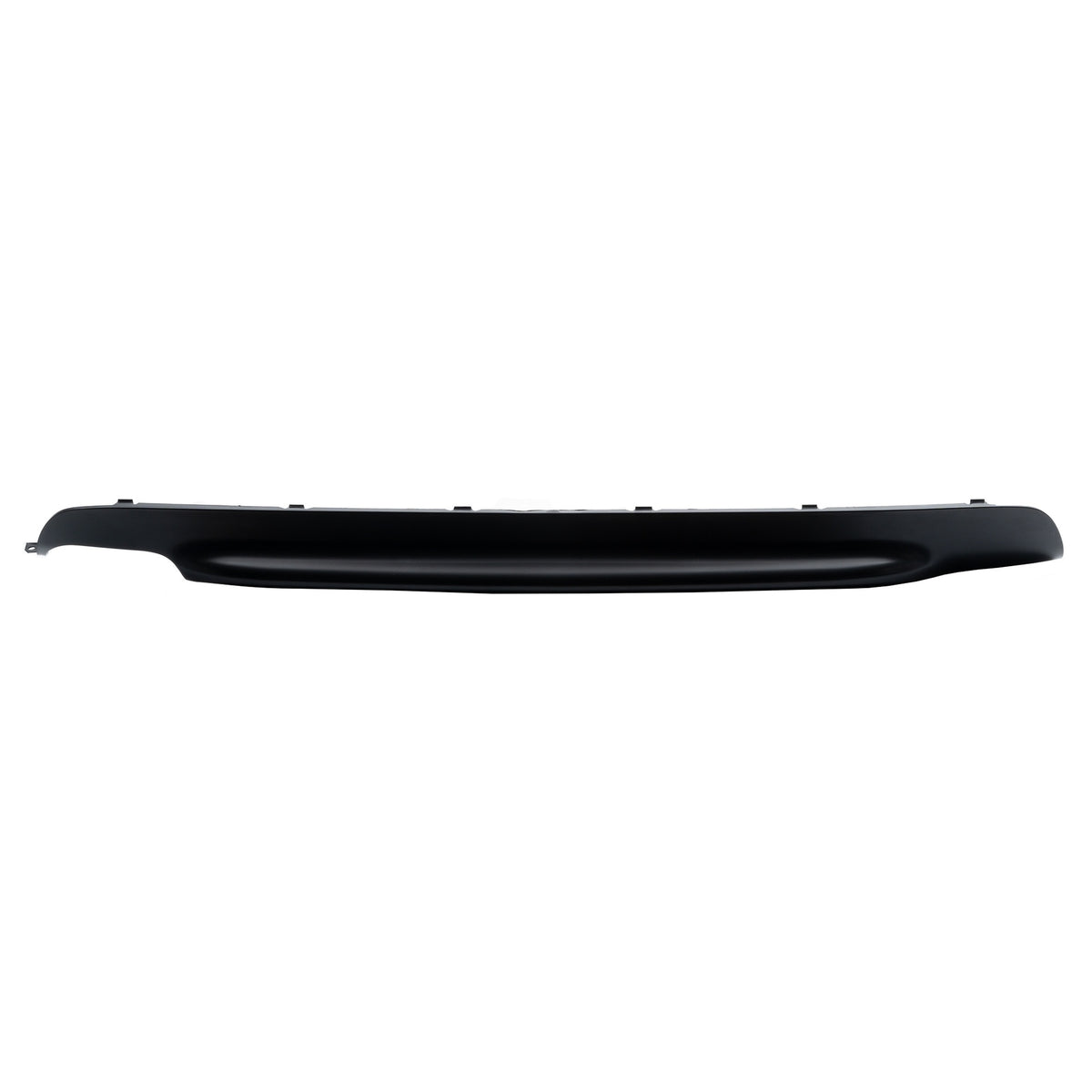 JOM Insert de Pare-choc Arrière pour BMW Série 3 E46 1998-2007 Noir Mat Doppelrohr links