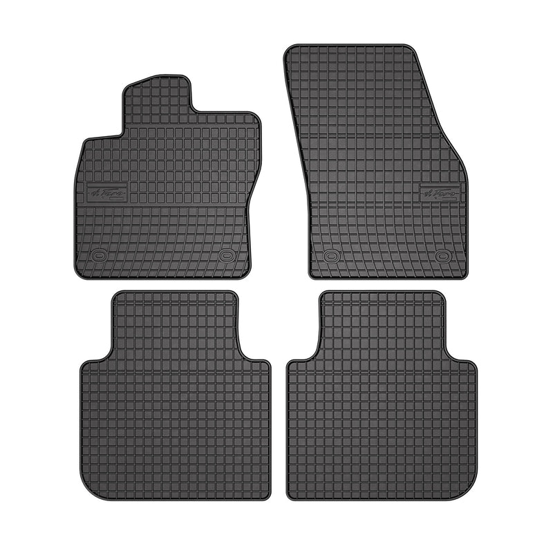 Tapis de Sol pour Skoda Kodiaq 2017-2024 OMAC 3D Noir Caoutchouc