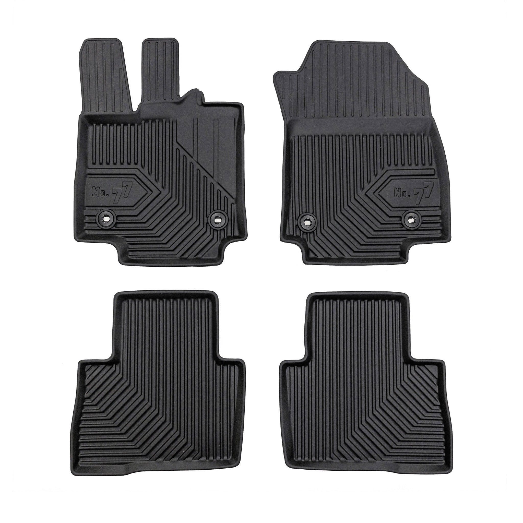 Tapis de Sol de Voiture pour Lexus NX II 2022-2026 PHEV TPE Imperméable 4Pcs