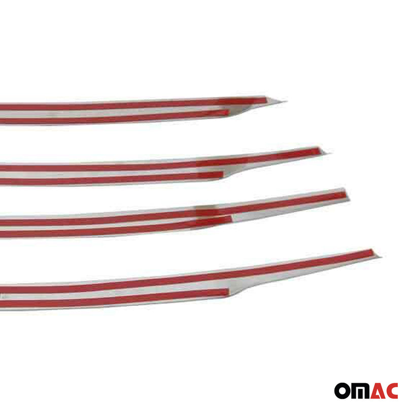 Moulure de Grille de Calandre pour Ford Transit Courier 2014-2017 Chromé 4Pcs