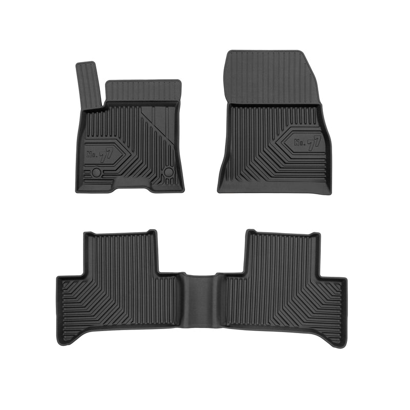 Tapis de Sol de Voiture pour Mercedes-Benz EQA H243 2021-2025 TPE Noir 3Pcs