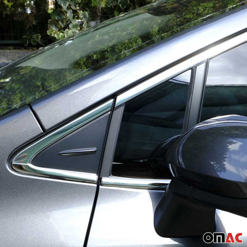 Garniture Baguette de Vitre pour Toyota Corolla Berline 2019-2025 inox 8Pcs