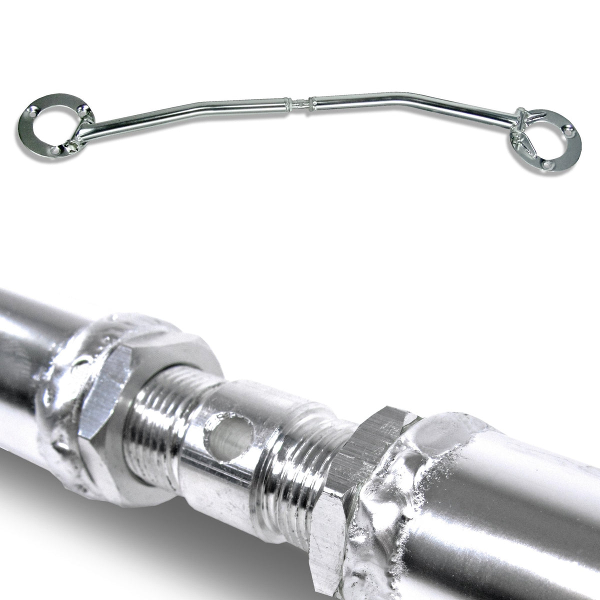 JOM Barre de Renfort Aluminium pour BMW E36 316i 318i M40 Aluminium Poli