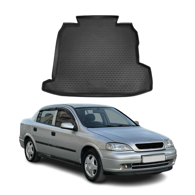 Tapis de Coffre pour Opel Astra H 2007-2014 TPE Noir