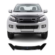Deflecteurs d'air capot de voiture pour Isuzu D-Max 2012-2018 Acrylique Noir