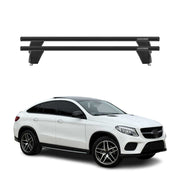 Menabo Barres de toit Transversales pour Mercedes GLE C292 2015-2018 Alu Noir