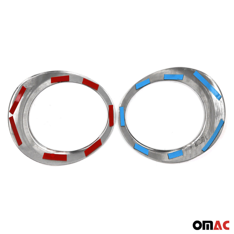 Cadres de feu antibrouillard pour Renault Megane 2009-2013 en acier inoxydable