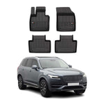 OMAC Tapis de sol en caoutchouc pour Volvo XC90 2014-2024 Noir Premium