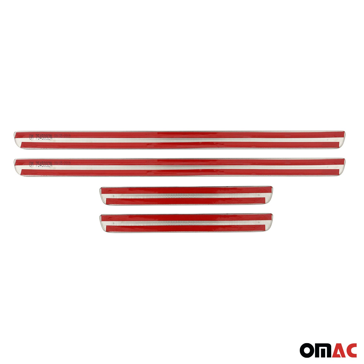 Intérieur Couverture de Seuil de partie pour VW Passat B8 2014-2023 en inox 4Pcs