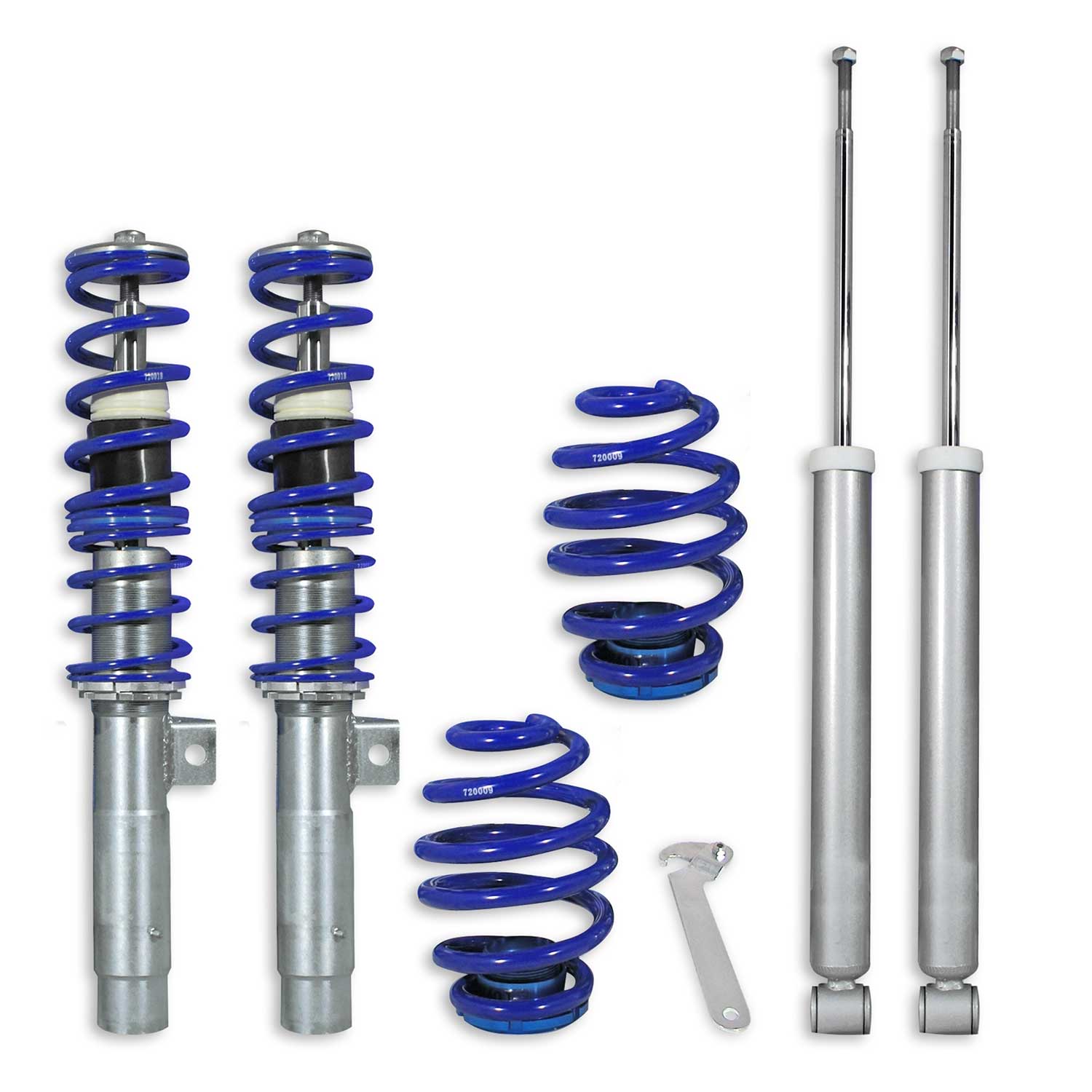 Tuning Kit Suspension + Amortisseurs JOM pour BMW Series 3 E46 4+6 Zylinder incl