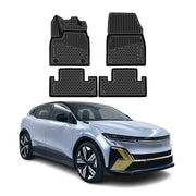 OMAC Tapis de sol pour Renault Megane E-Tech 2022-2026 caoutchouc Noir TPE 4Pcs