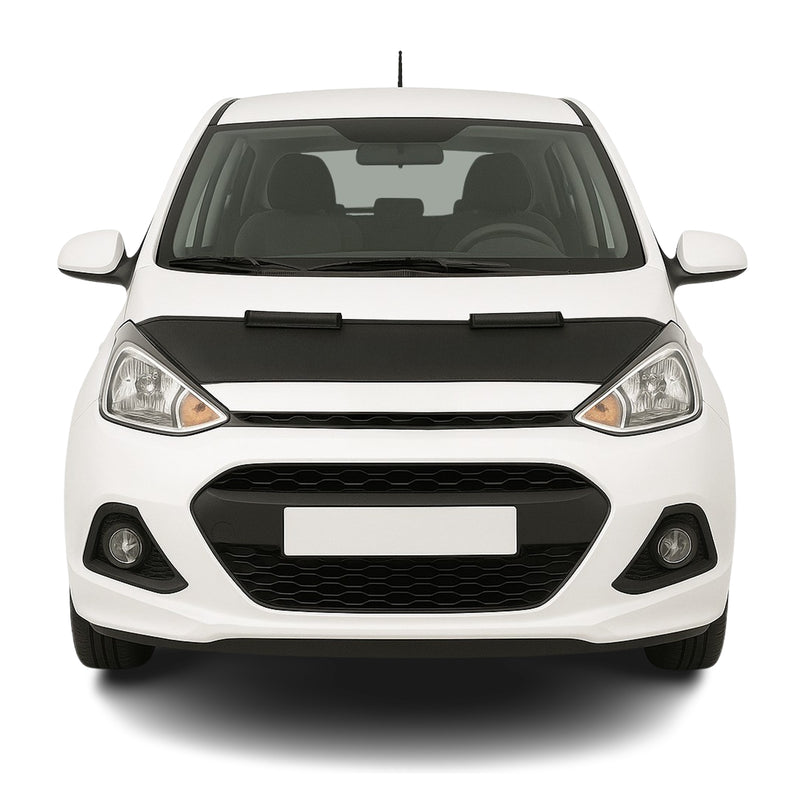 Protège Capot pour Hyundai i10 2013-2019 Masque de voiture vinyle Noir