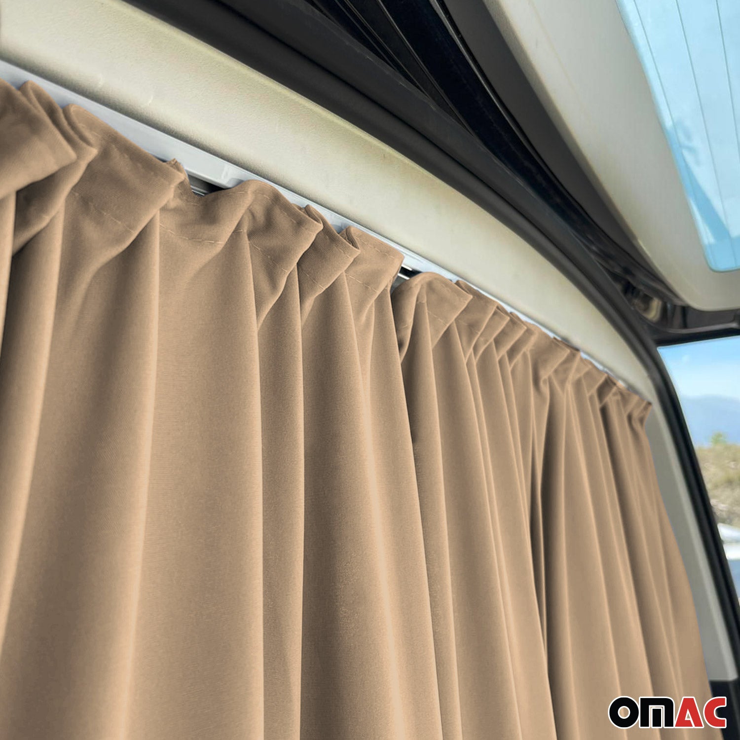 Rideaux De Porte Hayon Pour Citroen SpaceTourer Protection Solaire Beige