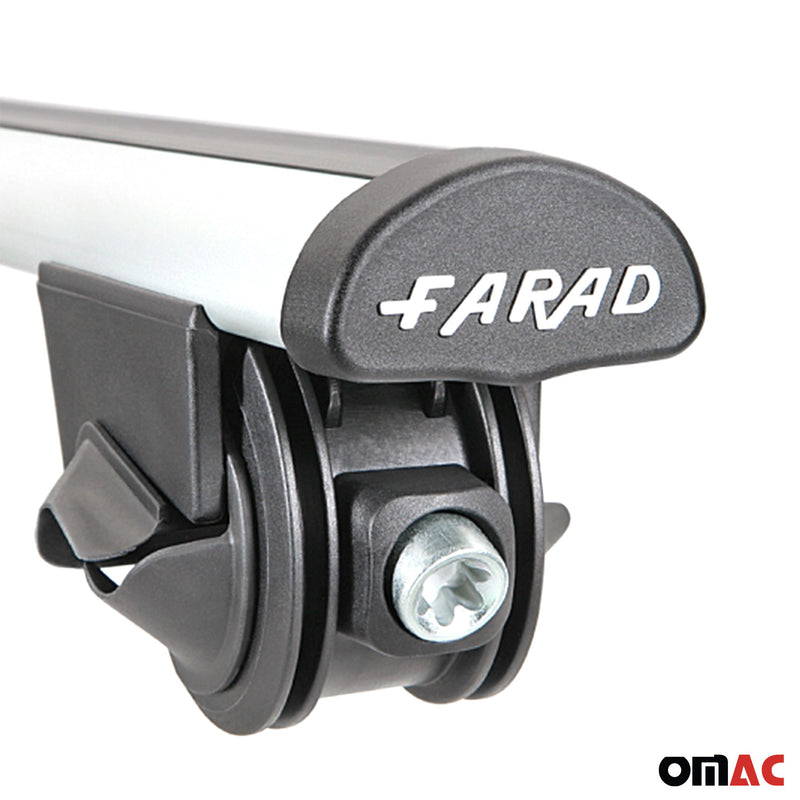Barre de toit transversale pour Fiat Tipo Aegea Kombi 2016-2020 en Alu